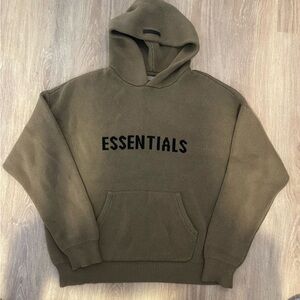 Essential knit hoodie